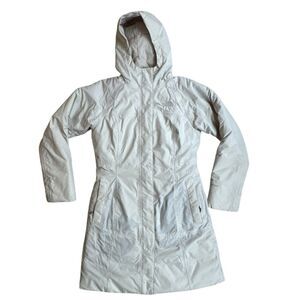 The North Face Women’s White Ski Snow Jacket with Hood